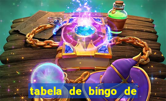 tabela de bingo de 1 a 100